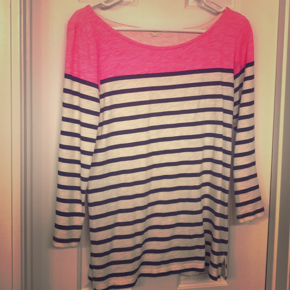 J Crew striped shirt